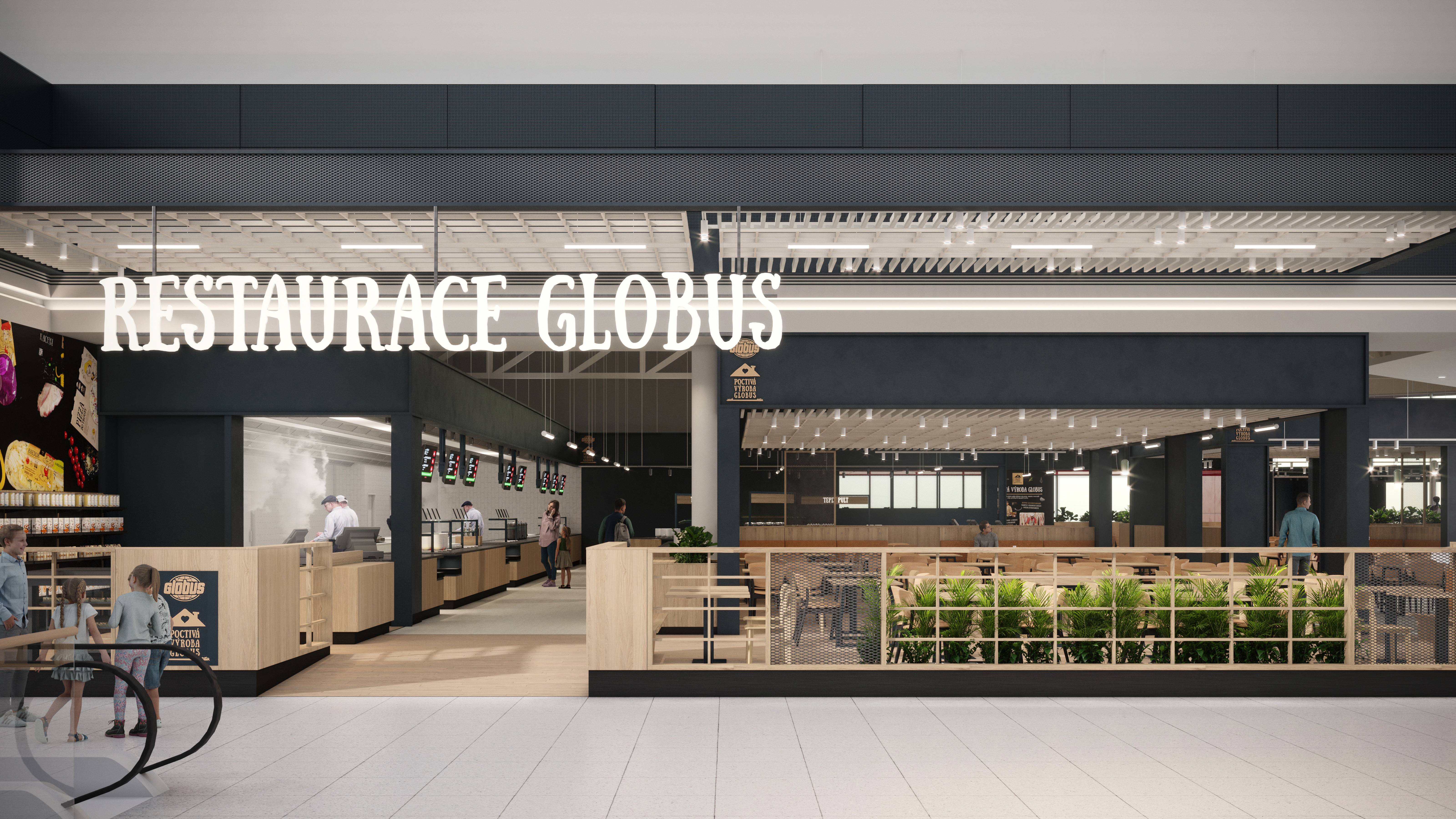 Globus restaurace | Obchodní centrum Europark