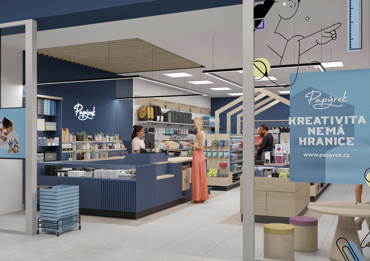 Papýrek | Obchodní centrum Europark