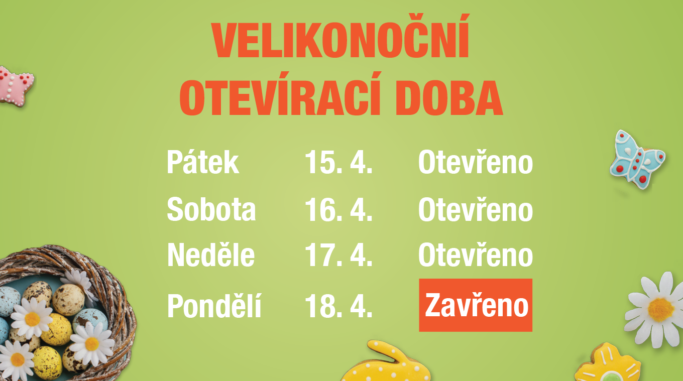Velikonoční otevírací doba | Obchodní centrum Europark