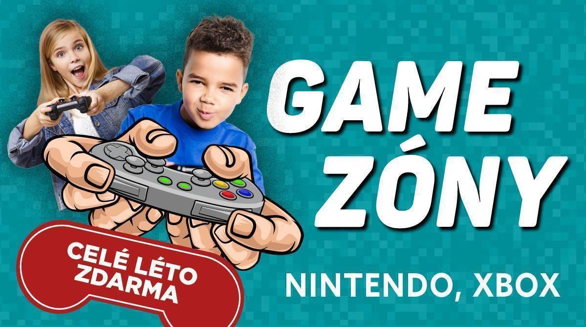 Game zóny celé léto ZDARMA | Obchodní centrum Europark