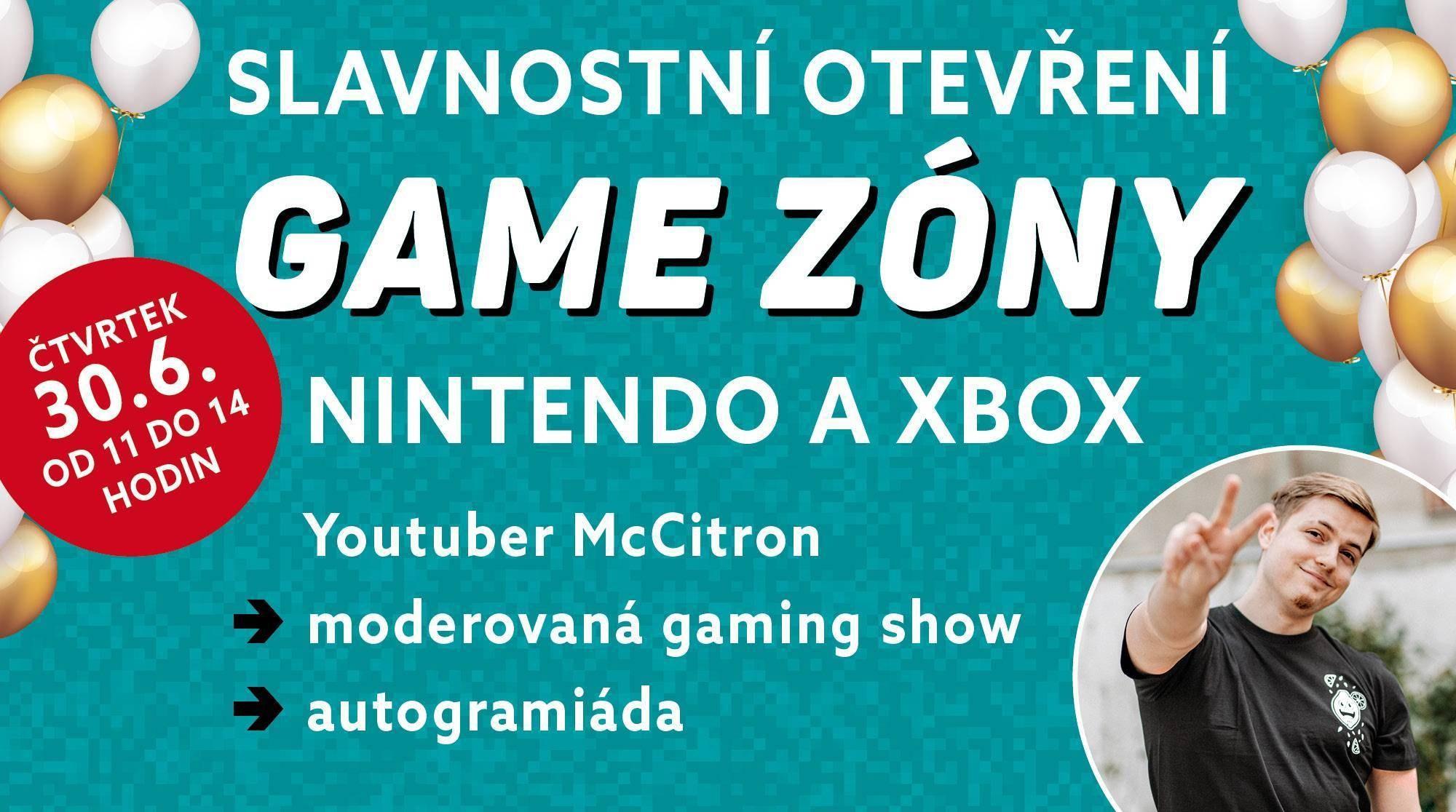  Game zóny otevření | Obchodní centrum Europark