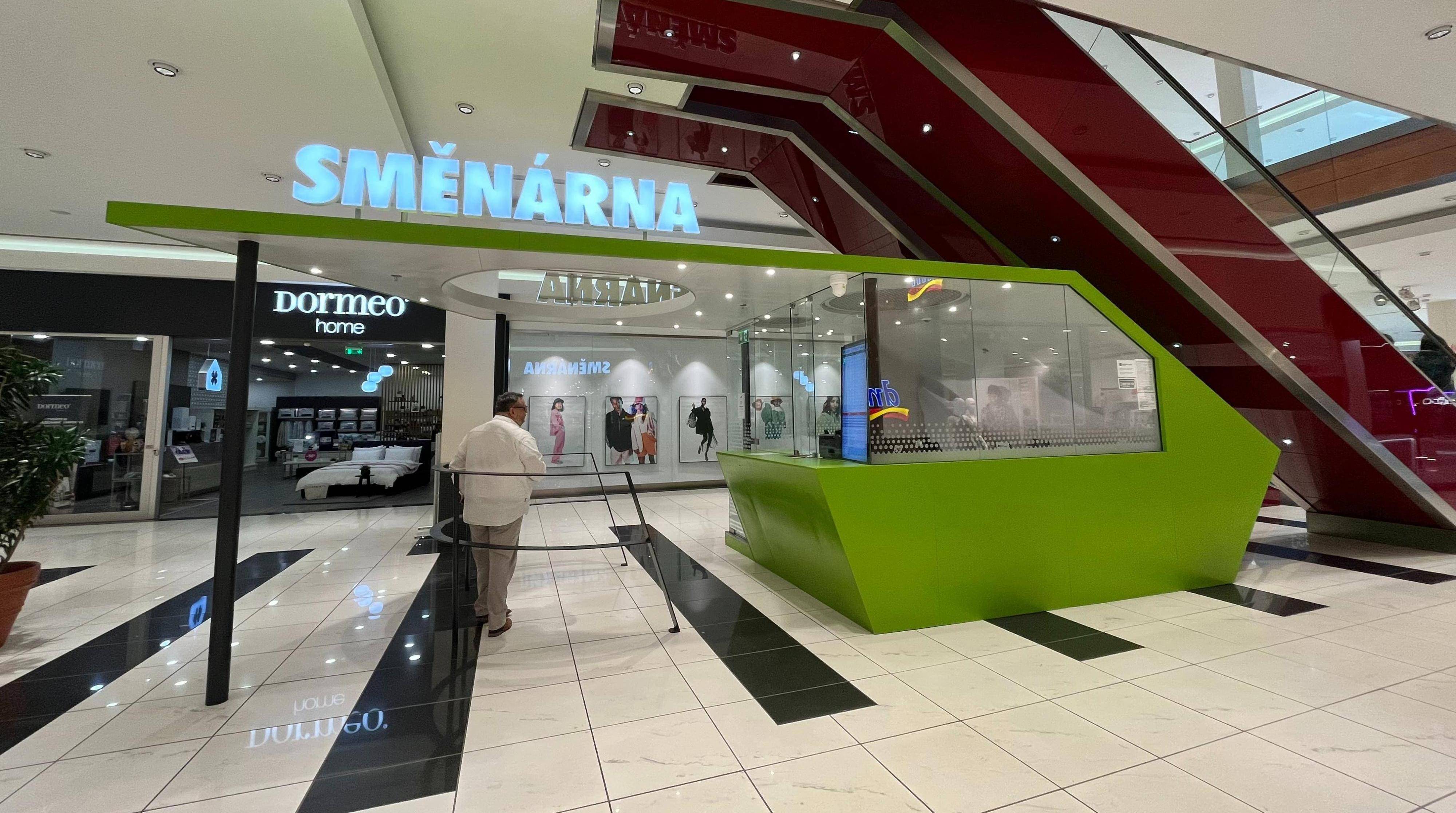 Směnárna opět v EUROPARKu | Obchodní centrum Europark