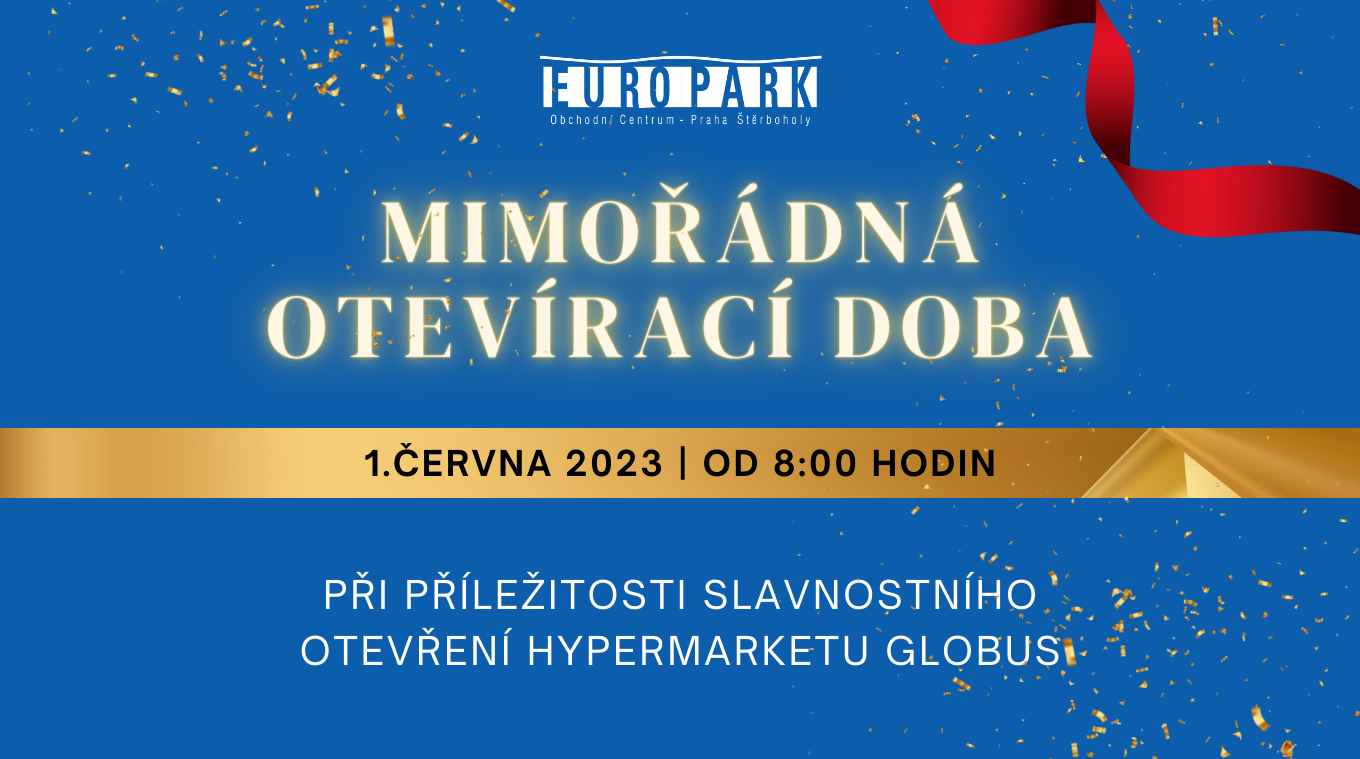 Mimořádná otevírací doba | Obchodní centrum Europark