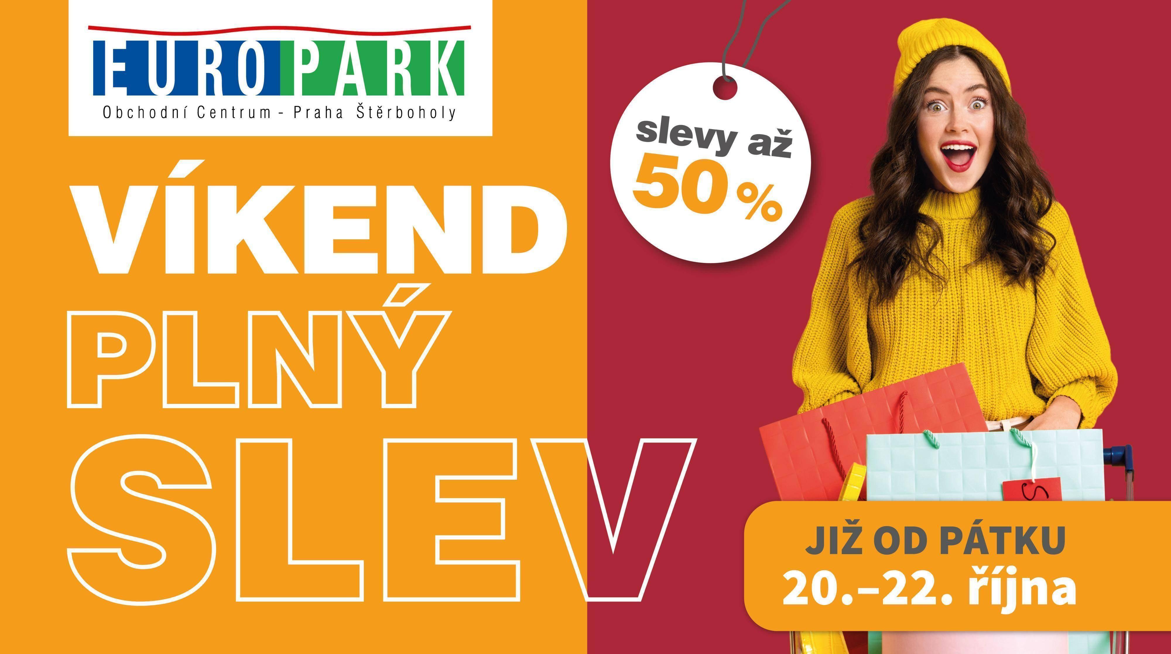 Víkend plný slev | Obchodní centrum Europark