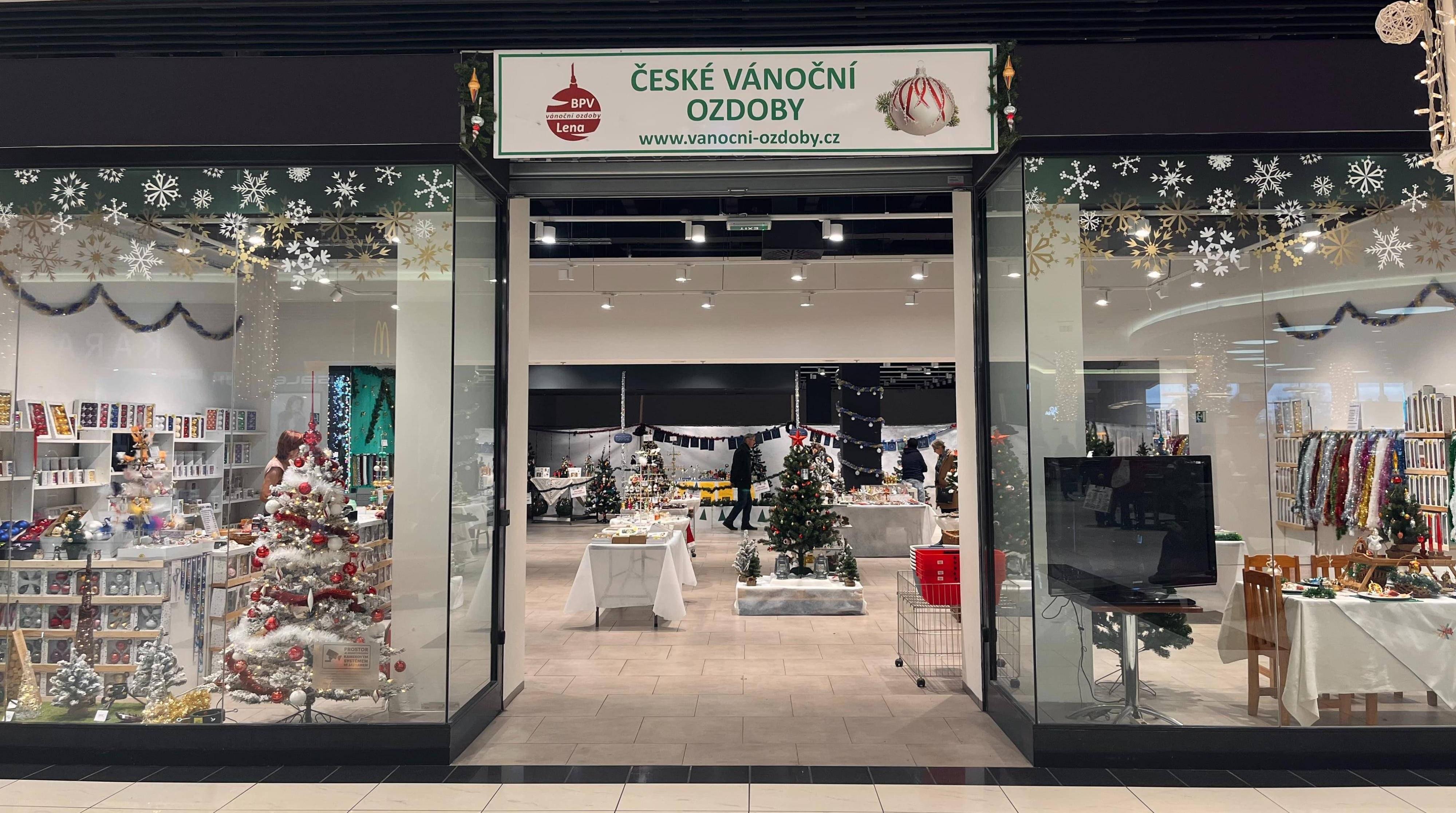 České vánoční ozdoby | Obchodní centrum Europark
