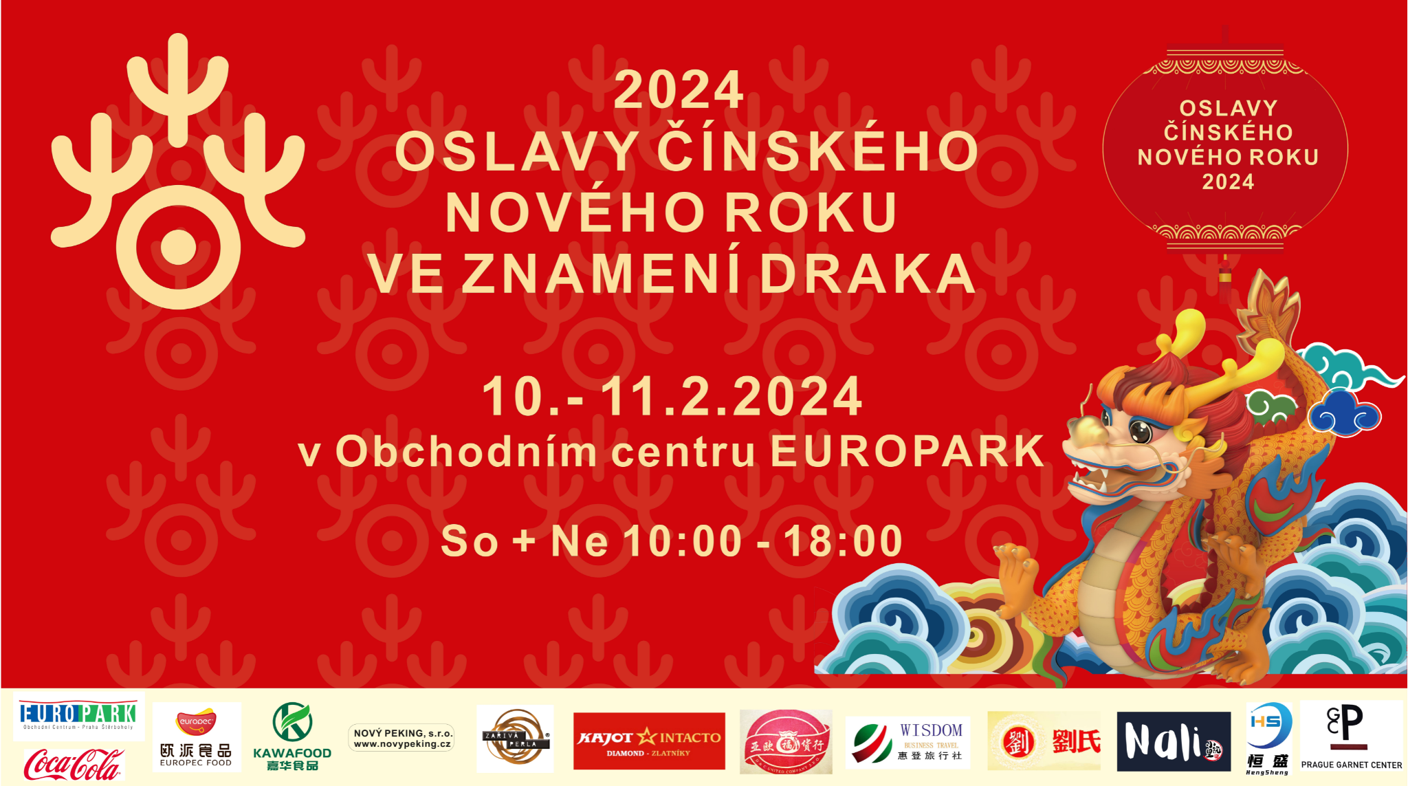 Oslavy čínského Nového roku | Obchodní centrum Europark