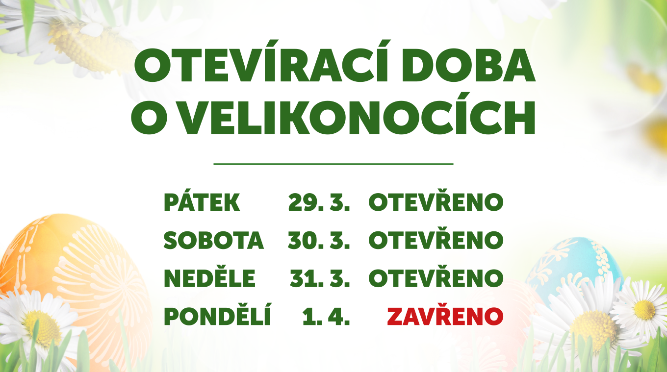 Velikonoční otevírací doba | Obchodní centrum Europark