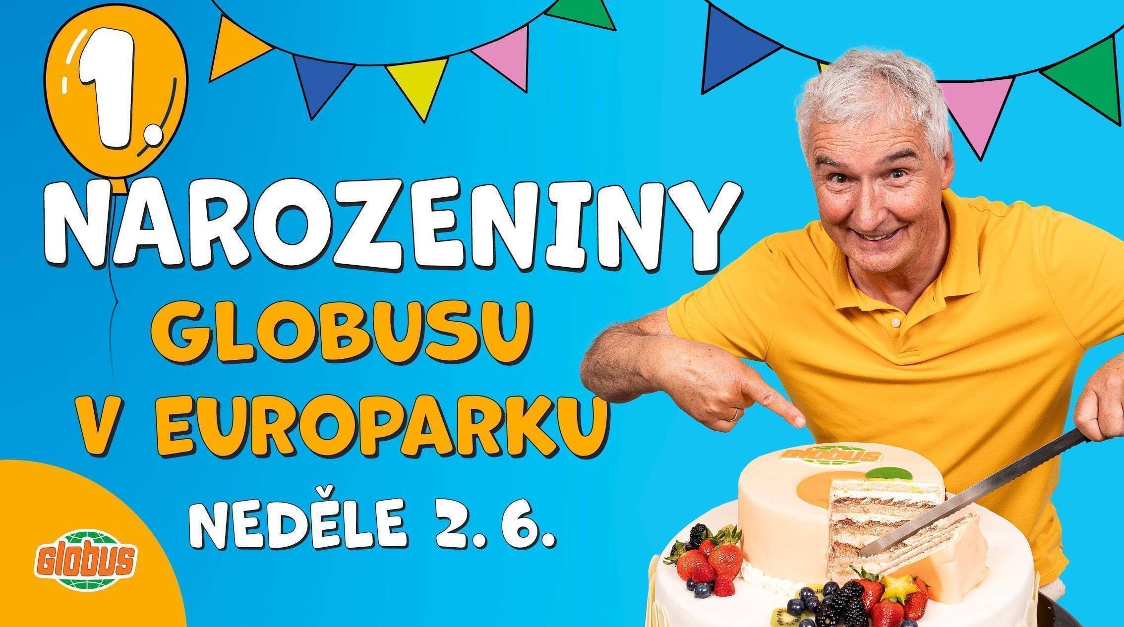 1. narozeniny Globusu v EUROPARKu | Obchodní centrum Europark