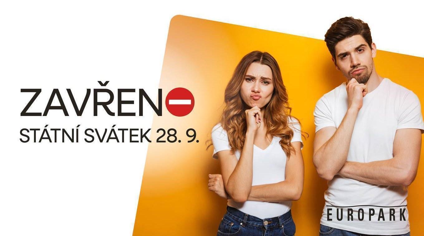 V sobotu máme zavřeno | Obchodní centrum Europark