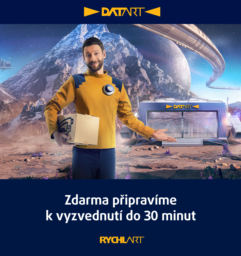 Datart - zdarma připravíme k vyzvednutí do 30 minut