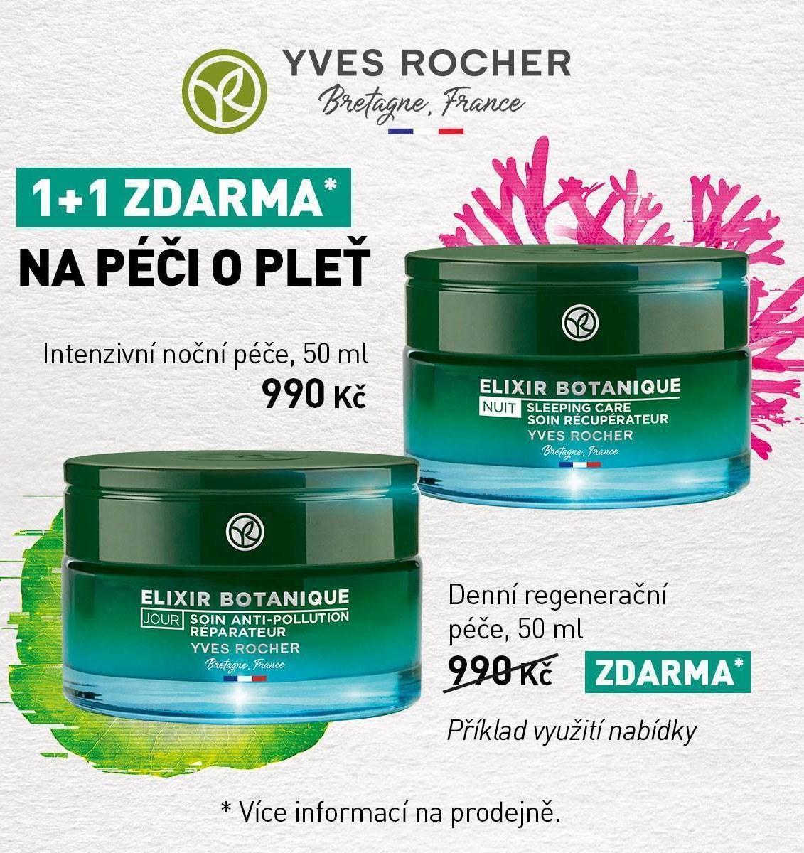 1+1 zdarma Yves Rocher | Obchodní centrum Europark