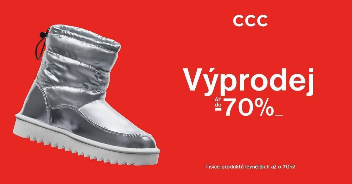 Výprodej až do -70% v CCC | Obchodní centrum Europark