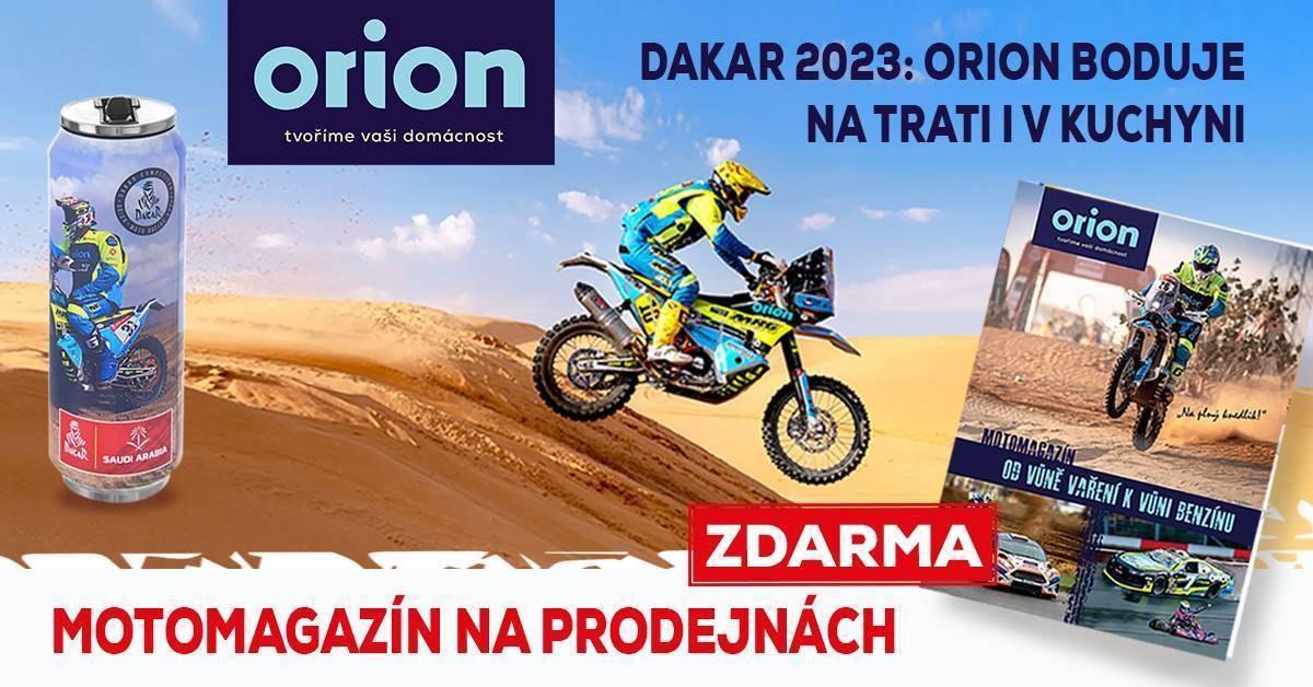 Rally Dakar 2023, Orion boduje na trati i v kuchyni | Obchodní centrum Europark
