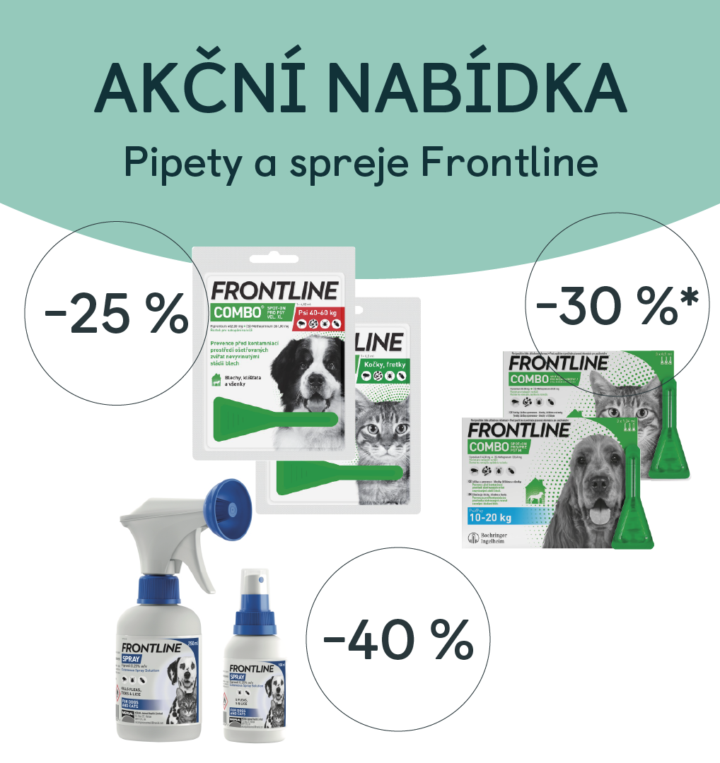 Akční nabídka antiparazitik Frontline Zvěrokruh | Obchodní centrum Europark