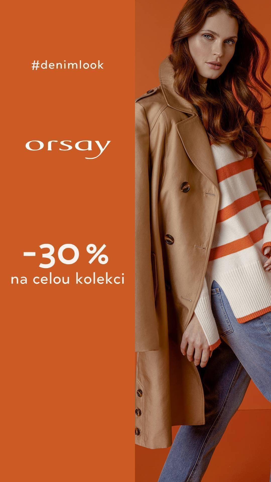 Celý DENIM -30 % Orsay| Obchodní centrum Europark