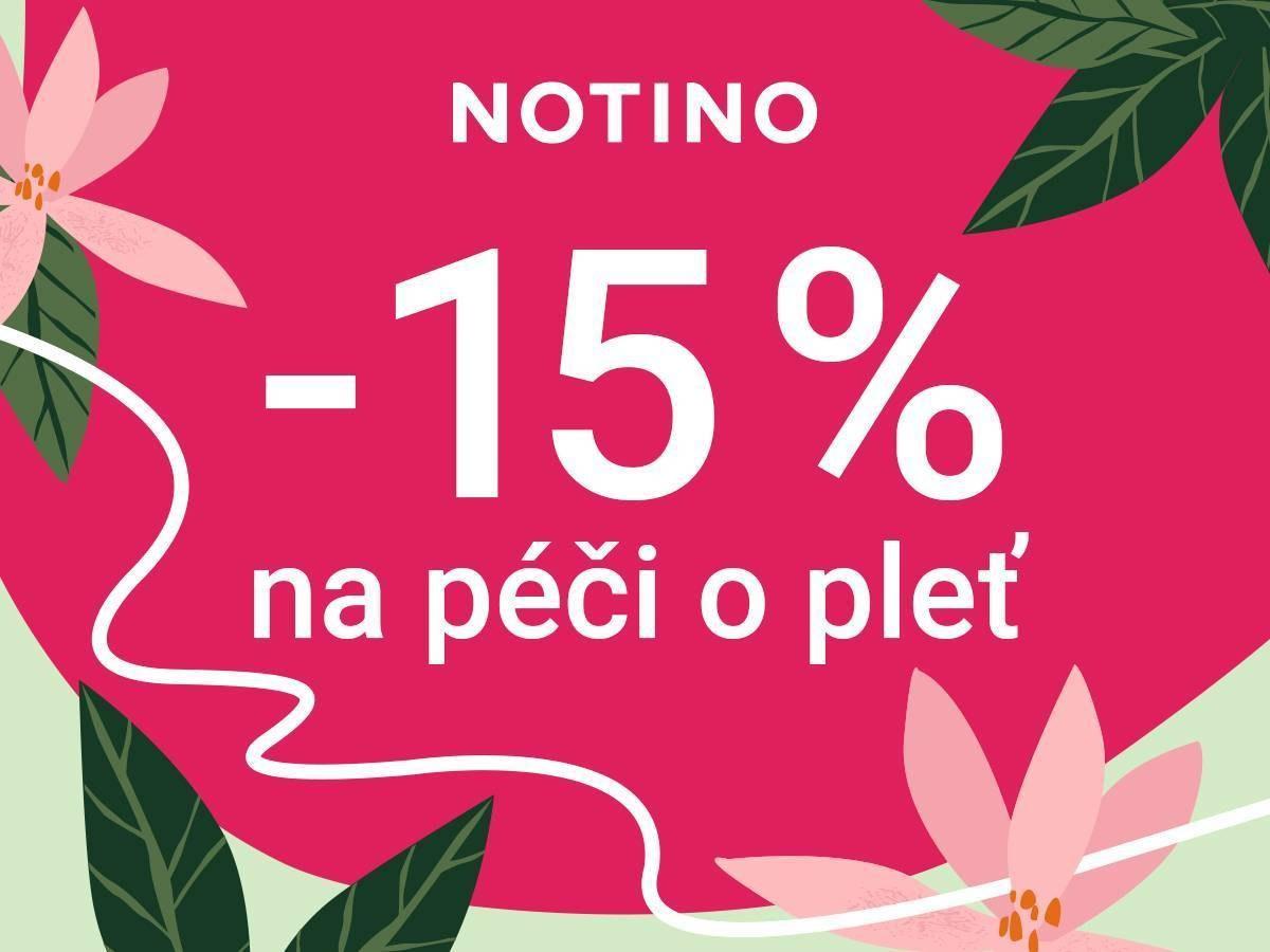 -15 % na péči o pleť Notino | Obchodní centrum Europark