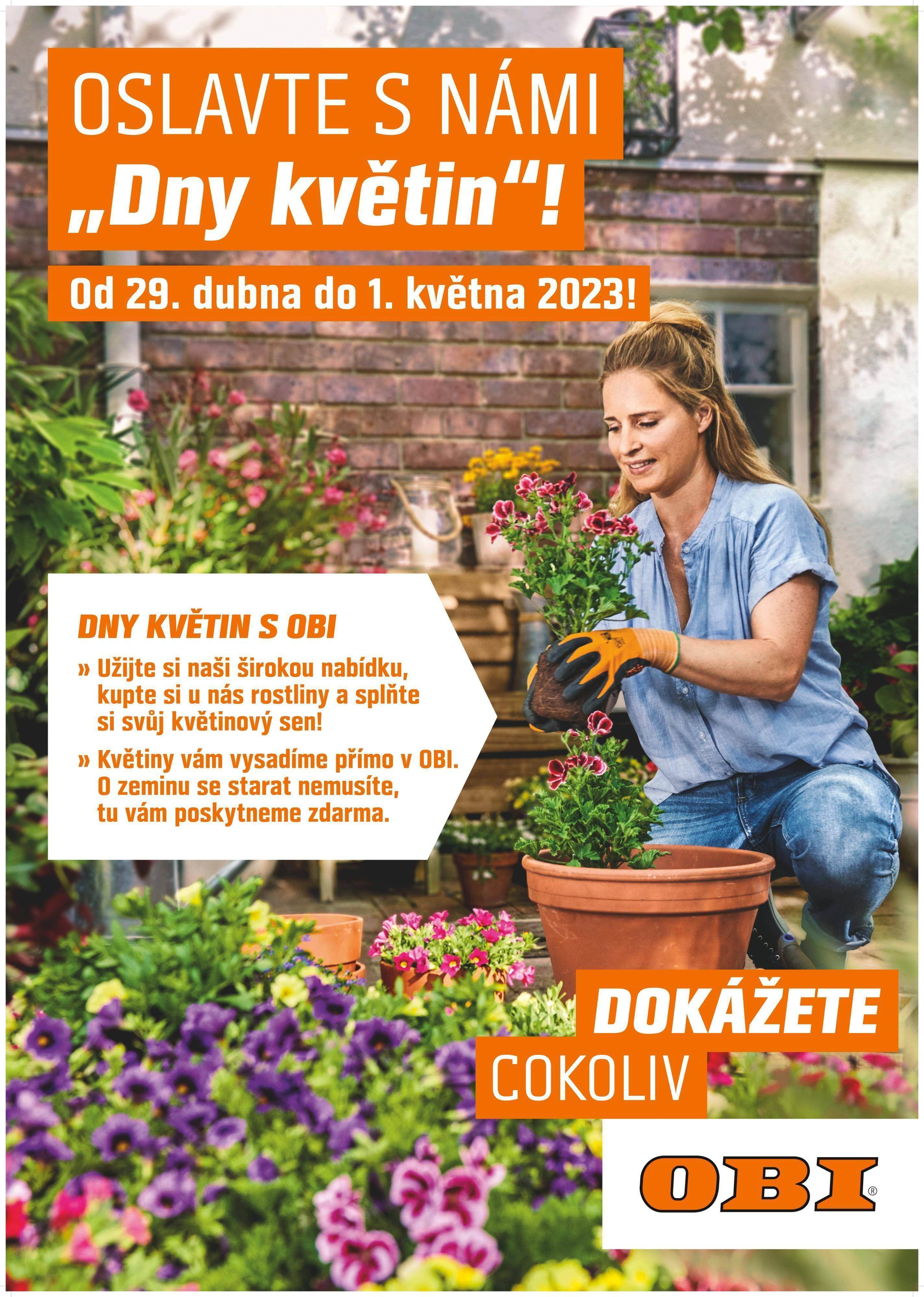 Dny květin s OBI | Obchodní centrum Europark