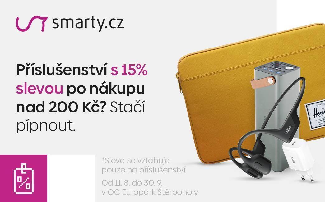 Sleva 15 % na příslušenství! | Obchodní centrum Europark