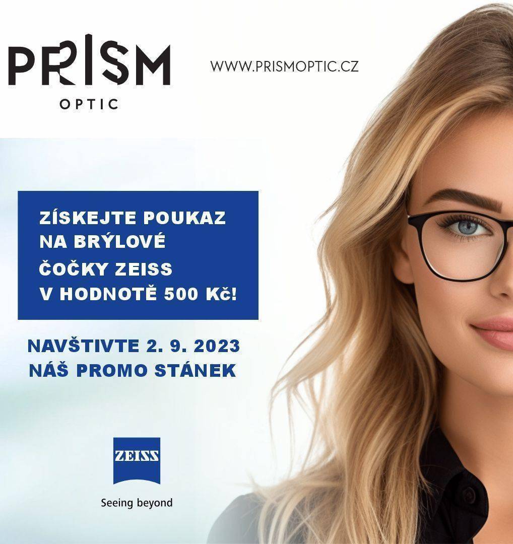 Získej poukaz na brýlové čočky Zeiss! | Obchodní centrum Europark