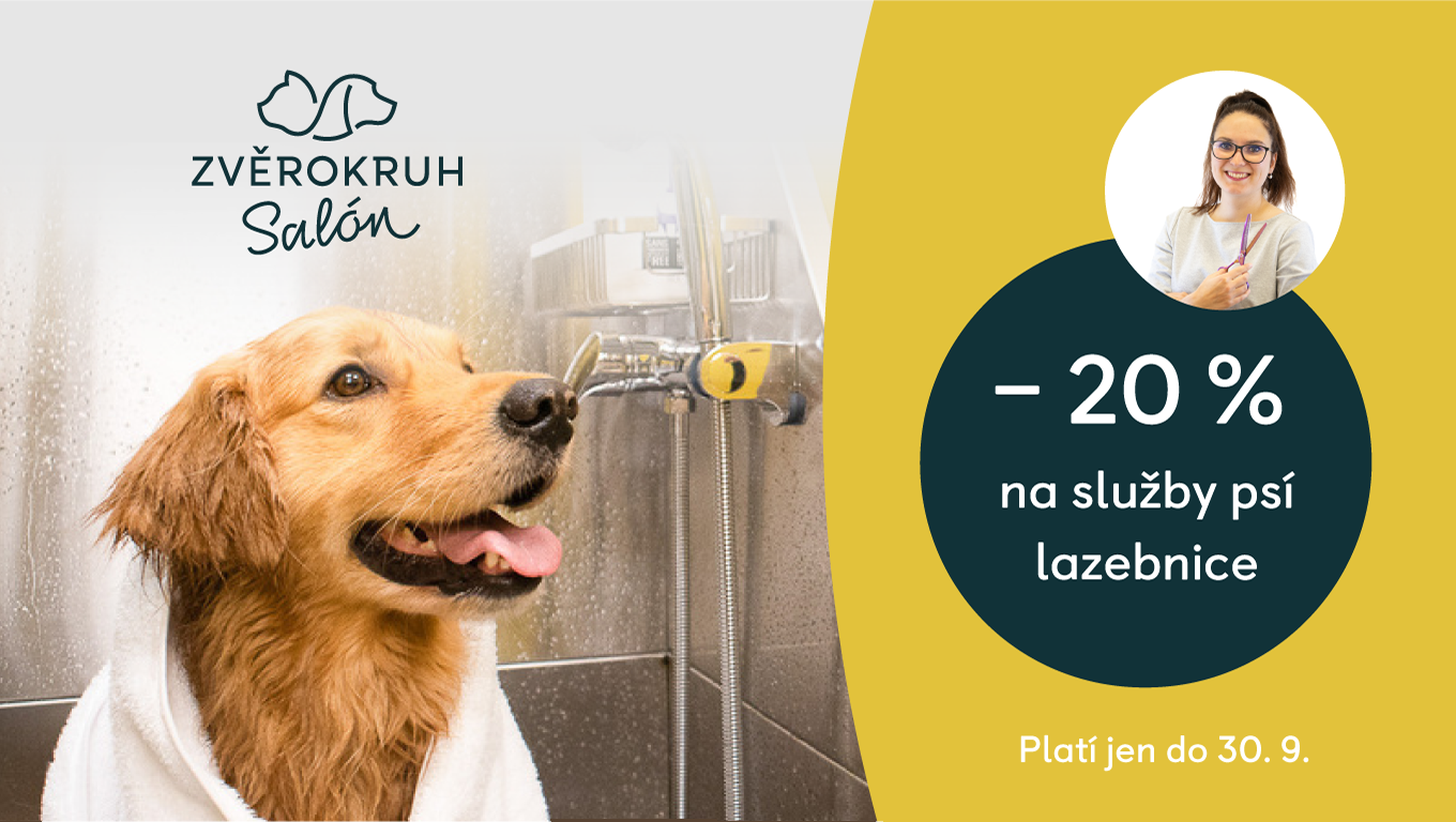 -20 % na služby psí lazebnice | Obchodní centrum Europark