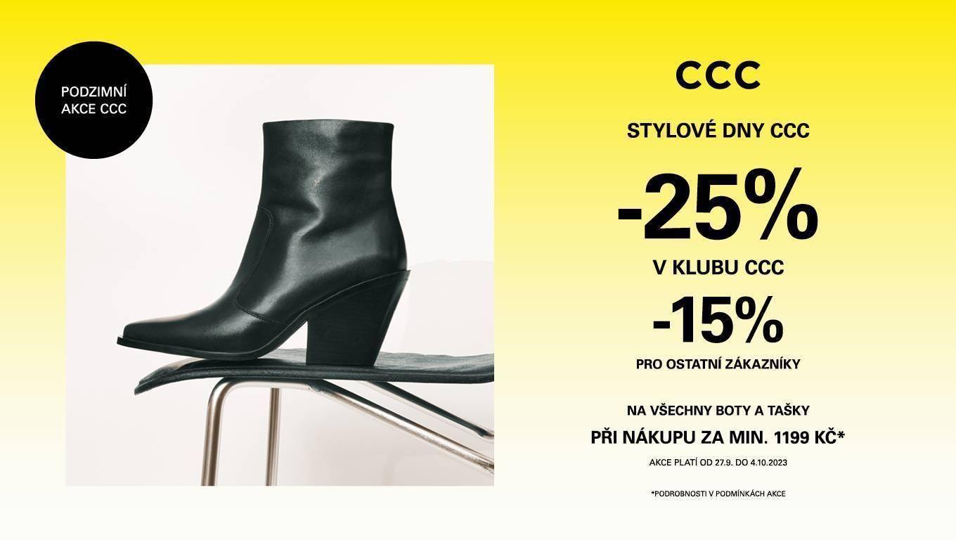 Stylové dny CCC! | Obchodní centrum Europark
