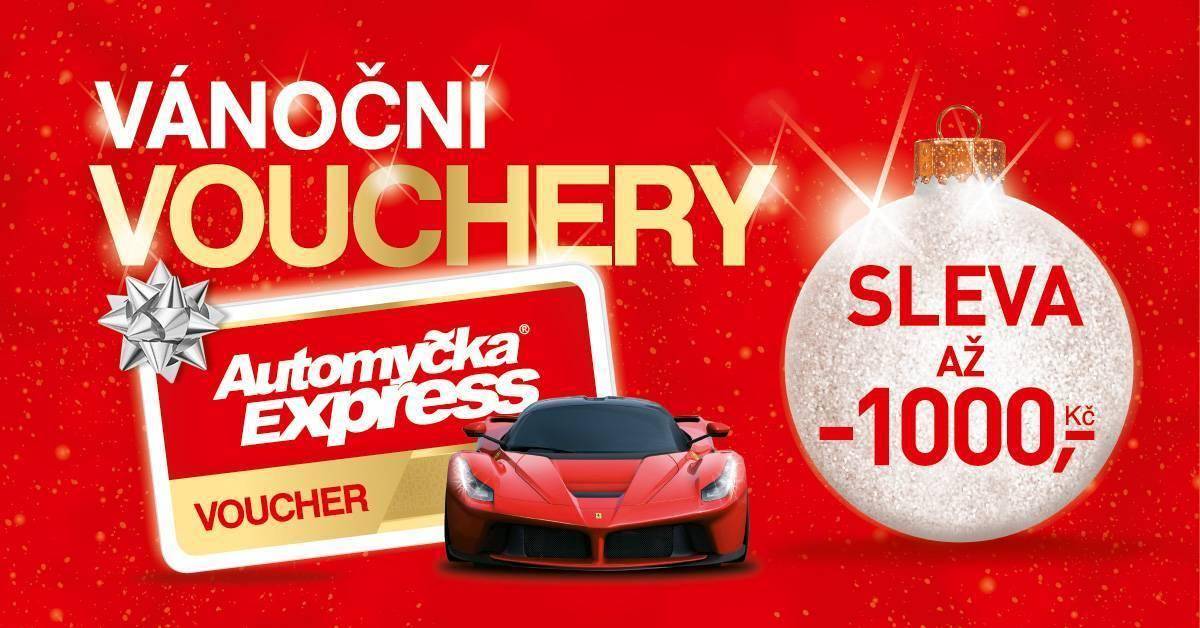Vánoční voucher Automyčka Express | Obchodní centrum Europark