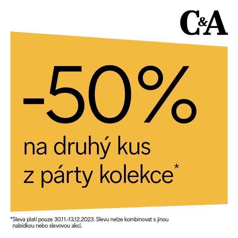 -50 % na druhý kus z párty kolekce| Obchodní centrum Europark