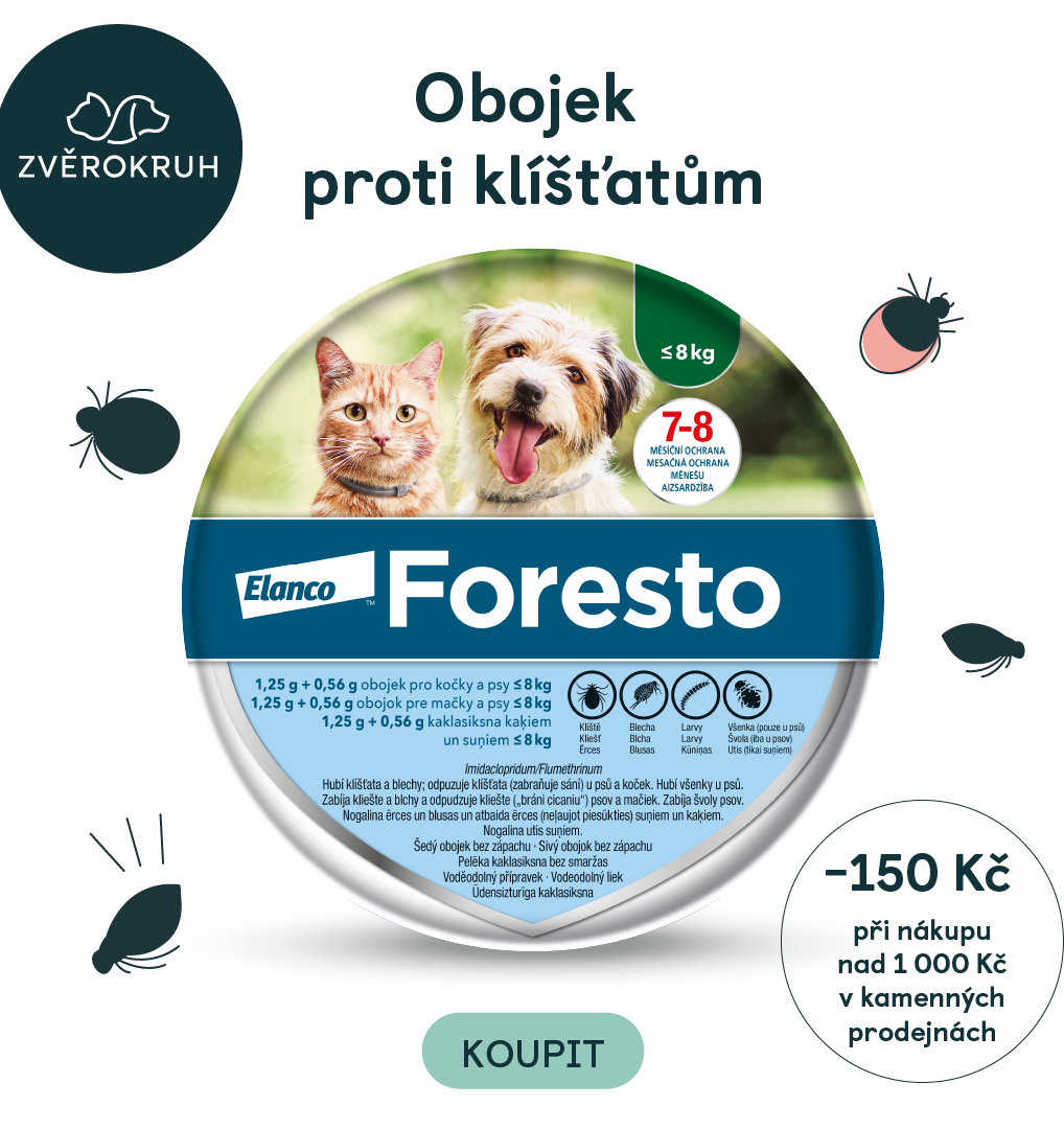 Ochraňte svého mazlíčka s obojky Foresto! | Obchodní centrum Europark