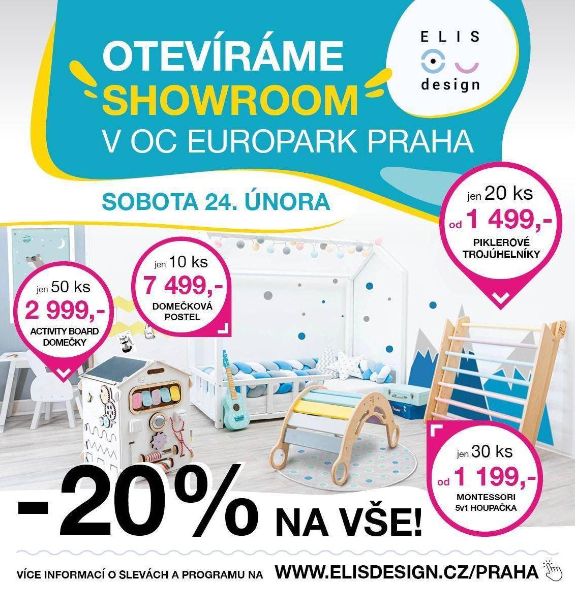 Grand opening ELIS DESIGN | Obchodní centrum Europark