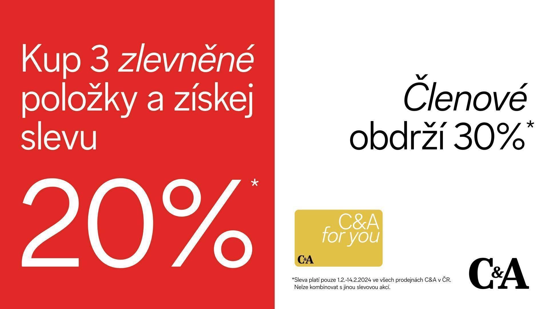 Kup 3 zlevněné položky a získej slevu 20 %| Obchodní centrum Europark