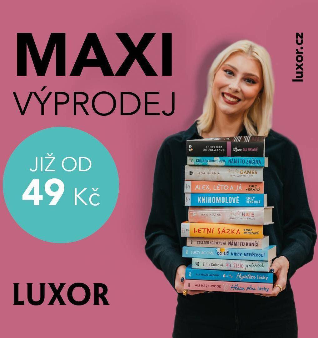 MAXI výprodej v knihkupectví LUXOR | Obchodní centrum Europark