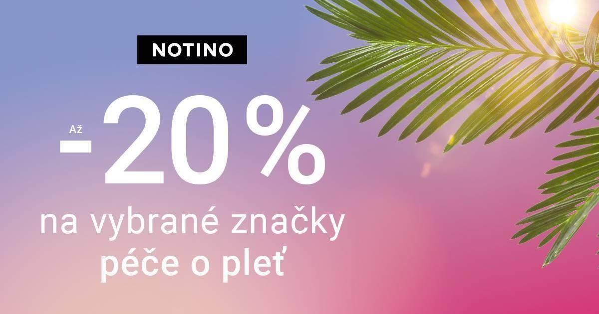 Až -20 % na vybrané značky péče o pleť | Obchodní centrum Europark