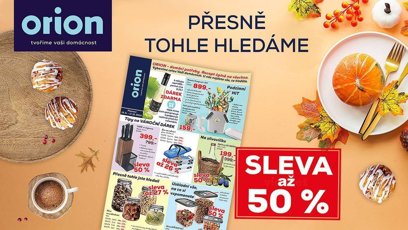 Podzimní leták plný vychytávek | Obchodní centrum Europark