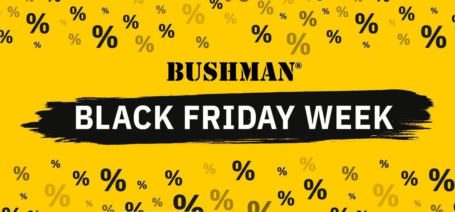 Bushman Black Friday| Obchodní centrum Europark