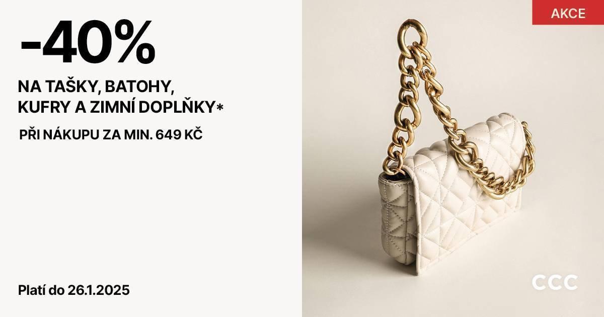Sleva na tašky, kufry, batohy a zimní doplňky | Obchodní centrum Europark