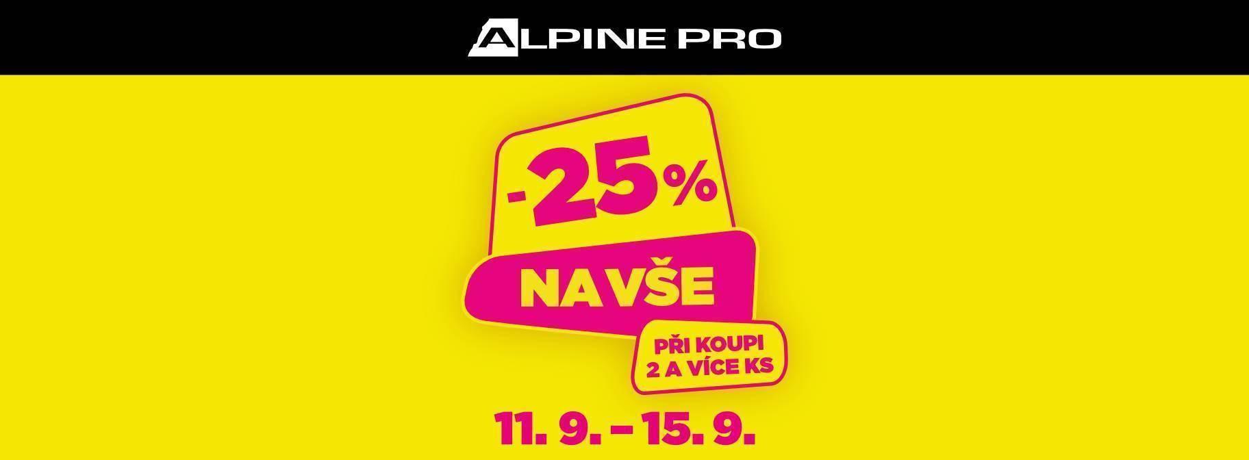 ALPINE PRO sleva 25 %