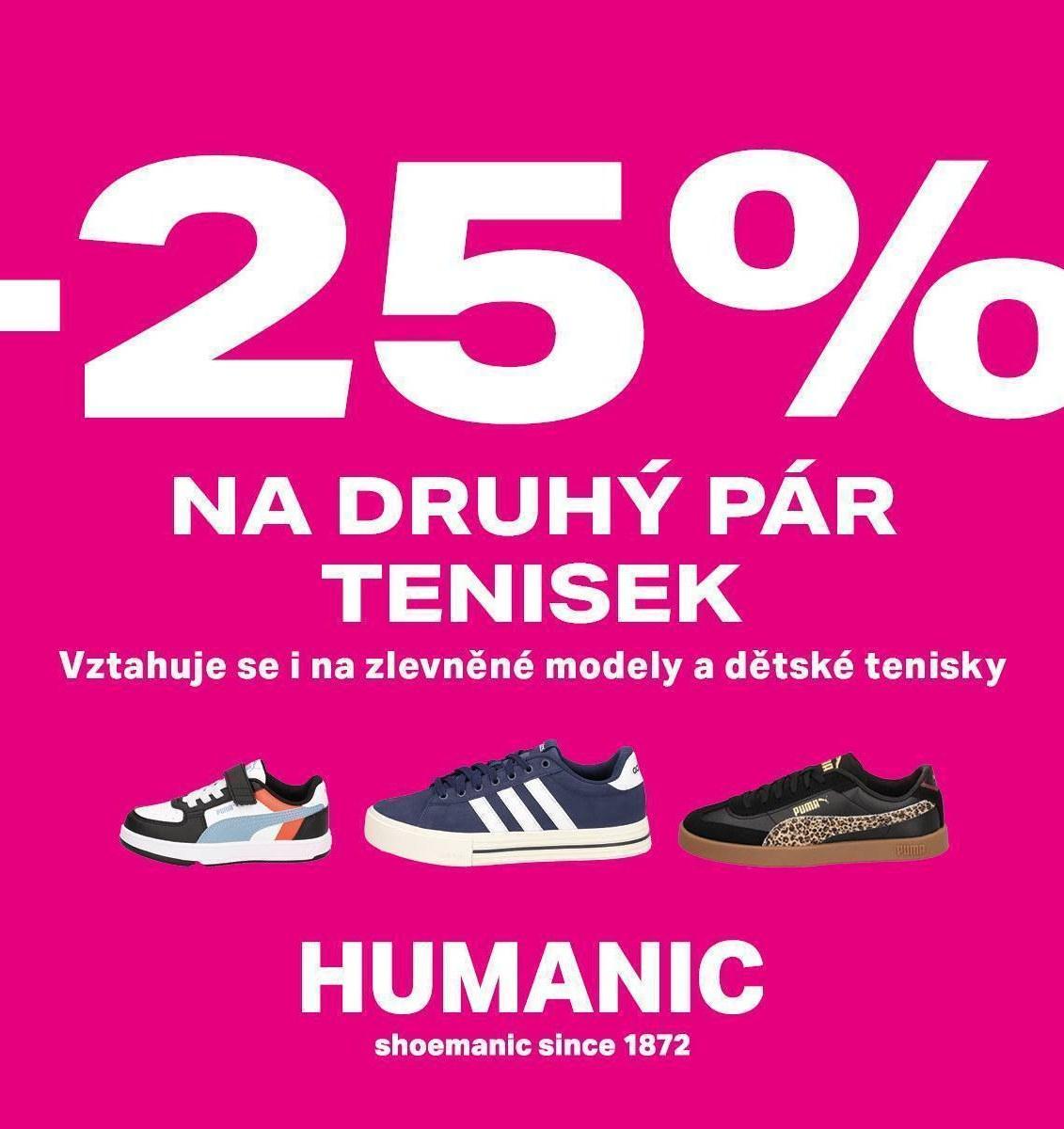 Sleva na druhý pár tenisek | Obchodní centrum Europark