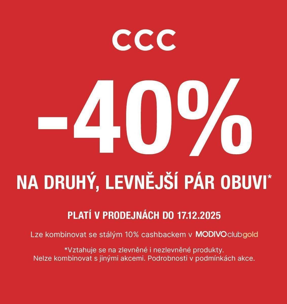 Mega akce v CCC! | Obchodní centrum Europark