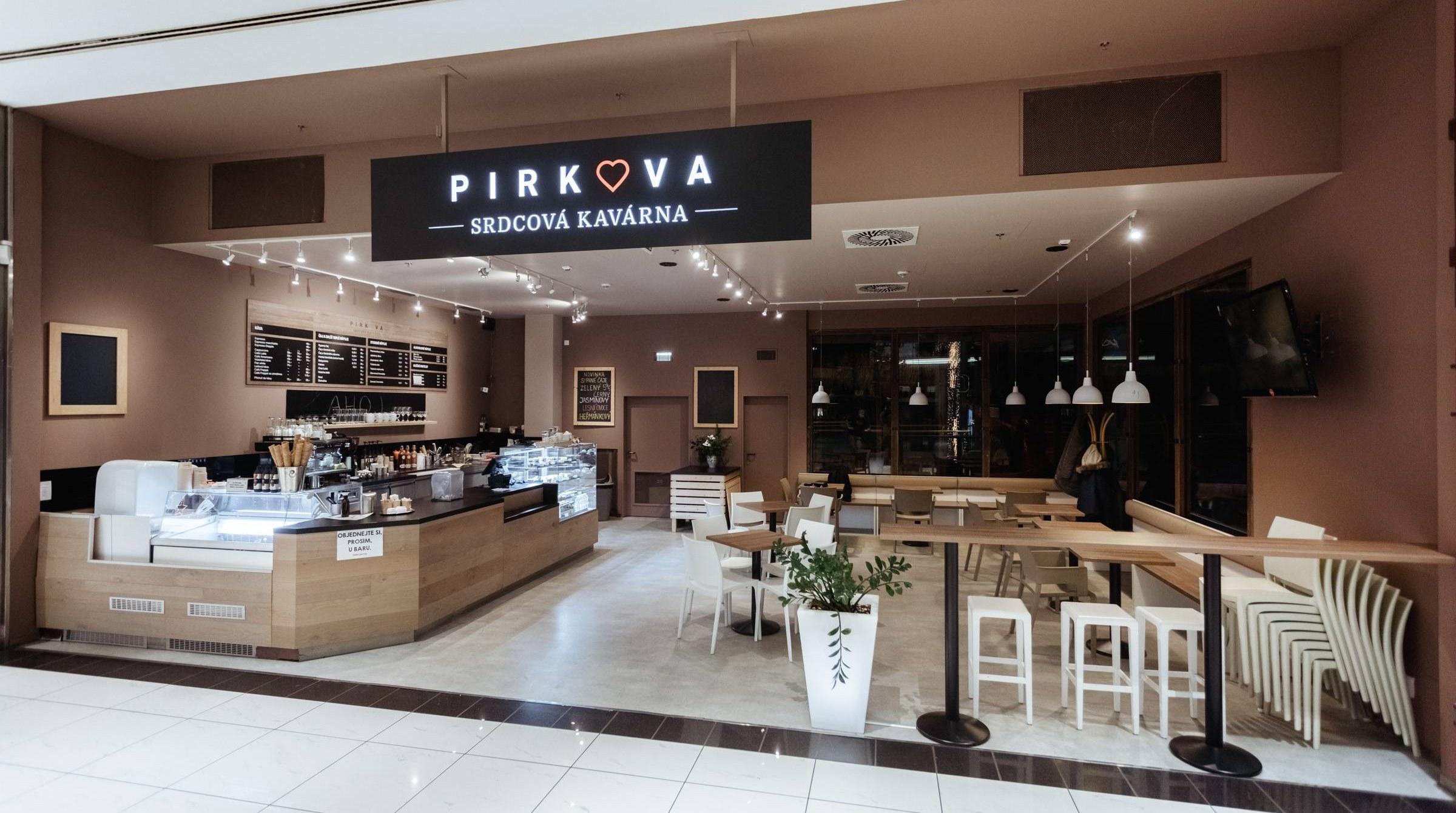 Europark | Pirkova srdcová kavárna