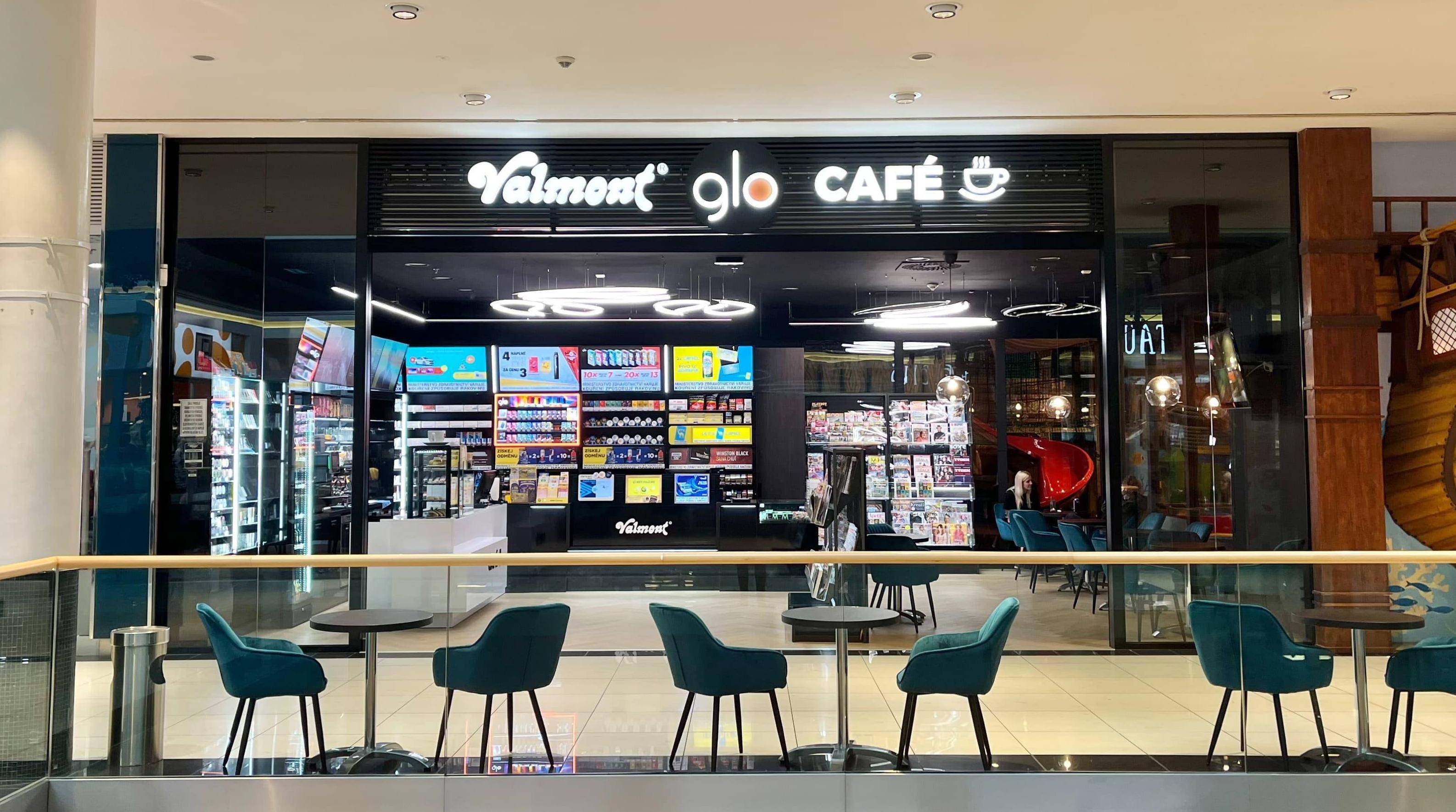 Valmont Glo Café | Obchodní centrum Europark