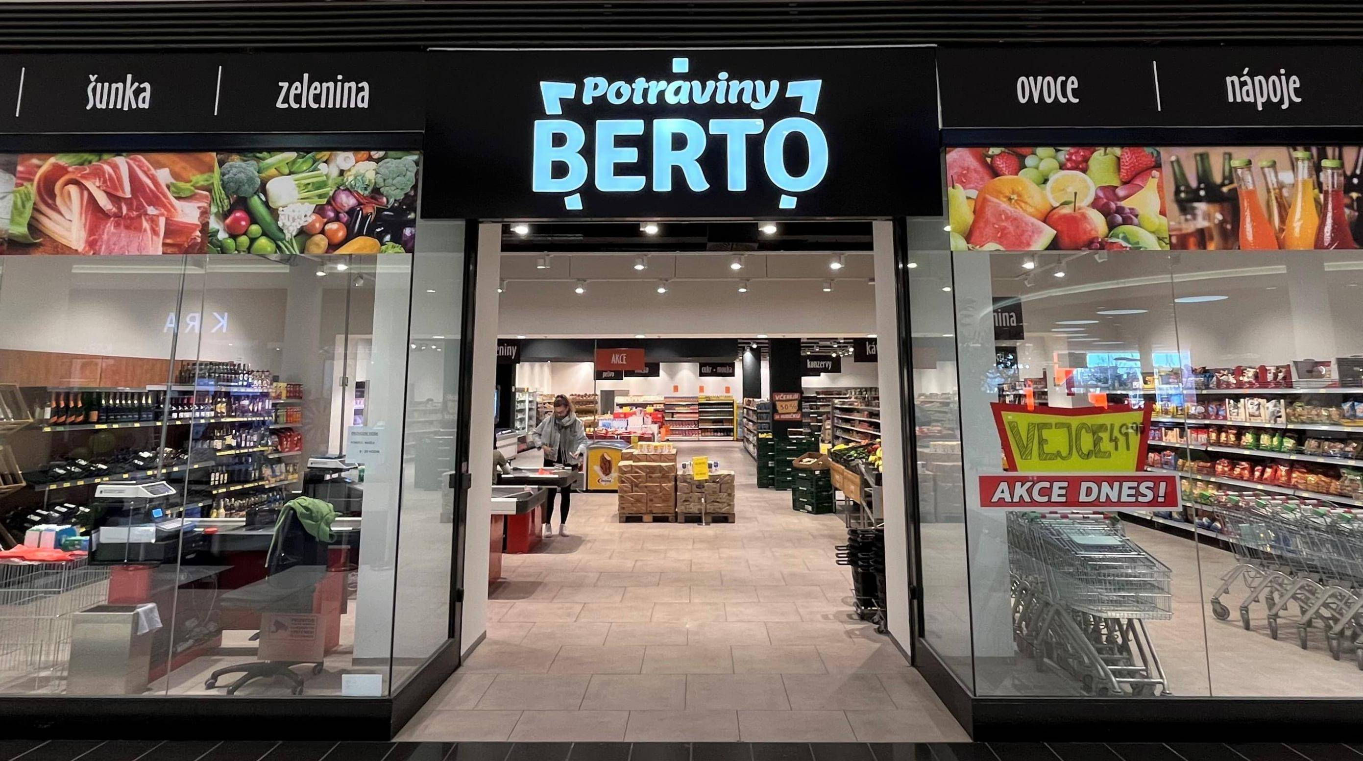 Potraviny Berto | Obchodní centrum Europark