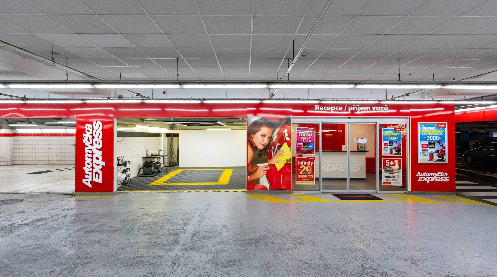 Automyčka Express | Obchodní centrum Europark