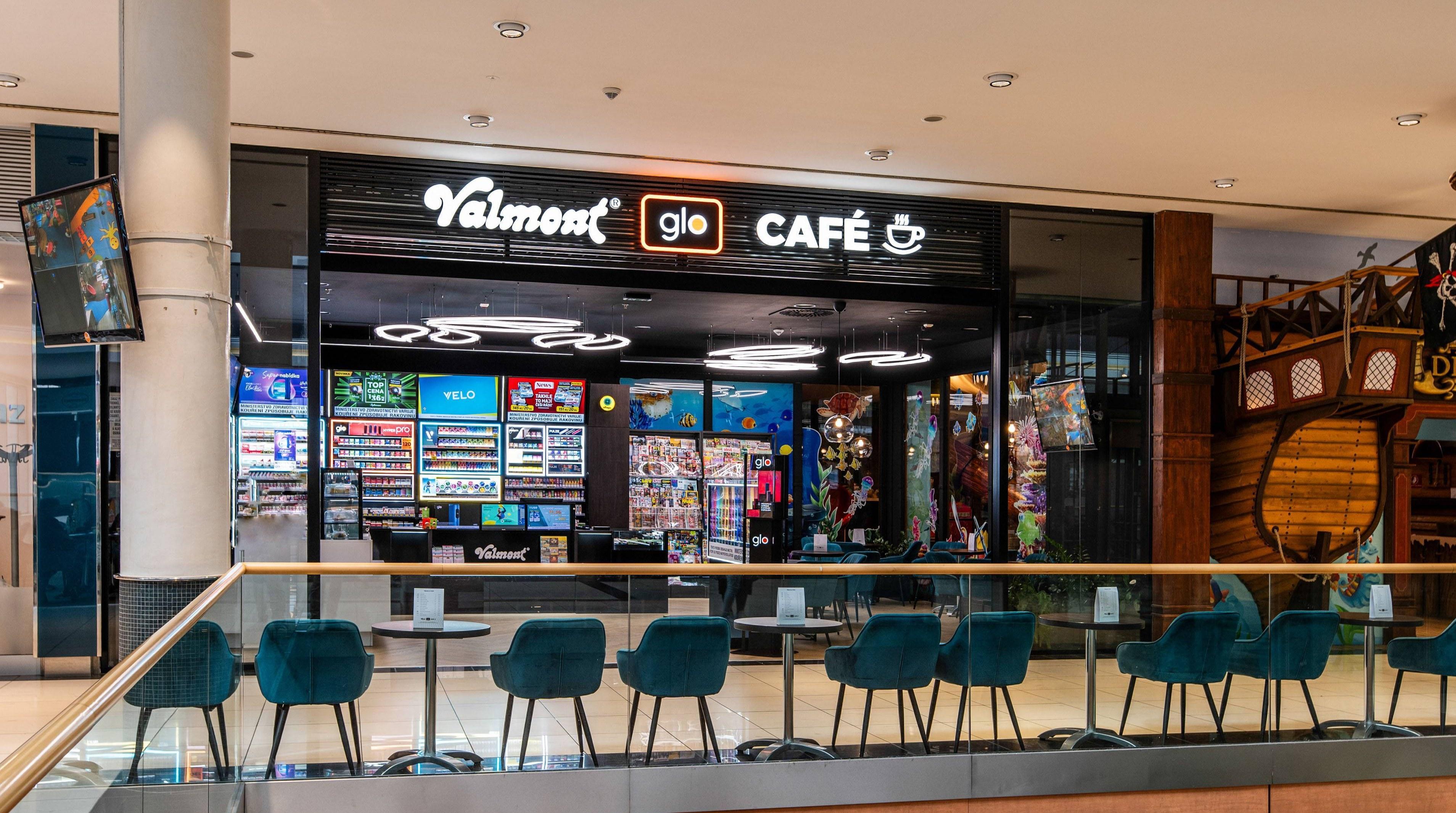 Valmont Glo Café | Obchodní centrum Europark